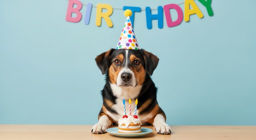 Dog Birthday cake